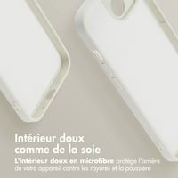 imoshion Coque Couleur avec MagSafe iPhone 14 - Beige