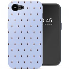 Selencia Coque arrière Vivid avec MagSafe Apple iPhone 17e / 16e - Happy Dots Digital Sky