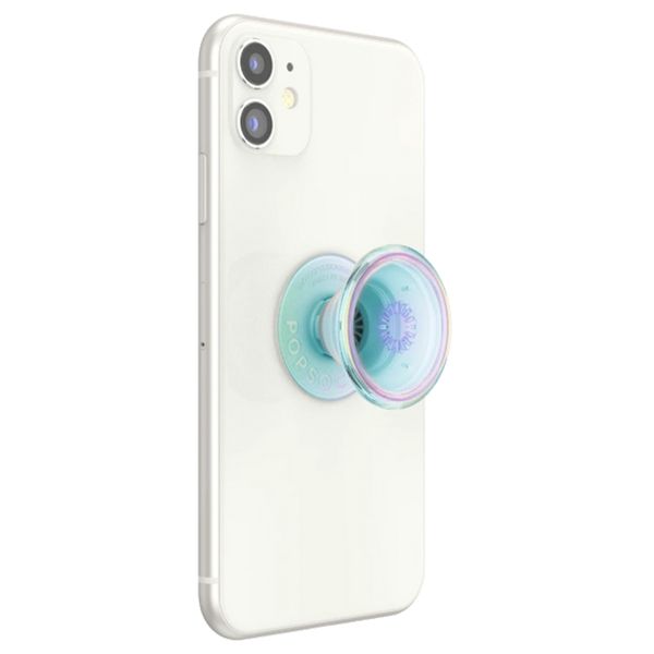 PopSockets PopGrip - Amovible - Translucent Clear Iridescent