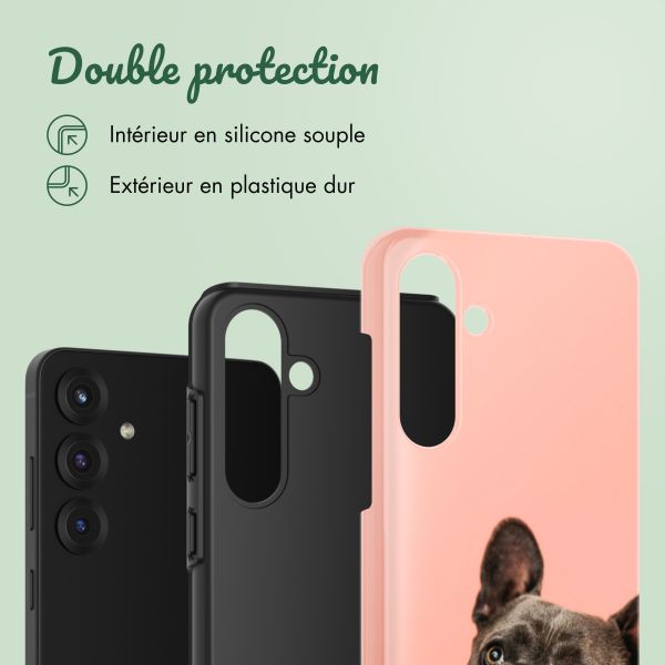 Concevez votre propre coque Tough Samsung Galaxy S25 Plus - Blanc