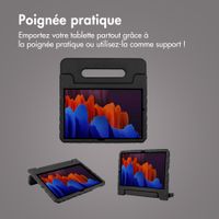 imoshion Coque kidsproof avec poignée Samsung Galaxy Tab S8 Plus / S7 Plus / S7 FE 5G - Noir