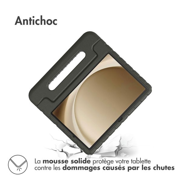 imoshion Coque kidsproof avec poignée Samsung Galaxy Tab A9 Plus - Noir