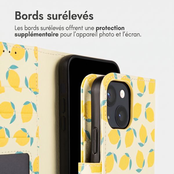 imoshion Étui de télephone portefeuille Design Apple iPhone 13 - Citrus Dream