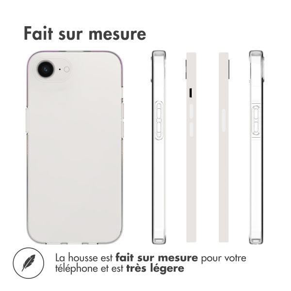 Accezz Coque Clear Apple iPhone 16e - Transparent