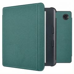 imoshion Étui de liseuse portefeuille Slim Hard Kobo Libra Colour - Vert foncé