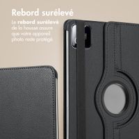 imoshion Coque tablette rotatif à 360° Xiaomi Pad 8 / 8 Pro - Noir