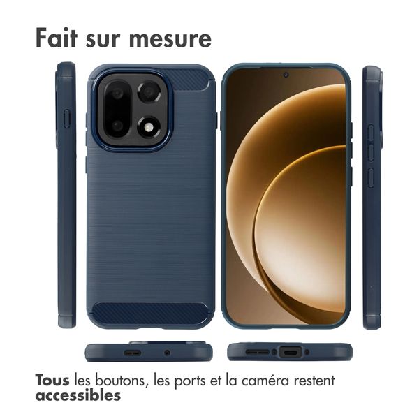 imoshion Coque Brushed OnePlus 15 - Bleu foncé