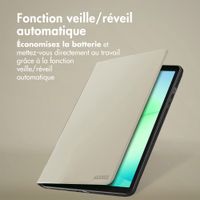 Accezz Coque tablette Classic Samsung Galaxy Tab A11 - Greige