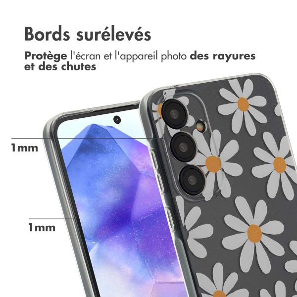 imoshion Coque Design Samsung Galaxy A55 - Daisy Flower