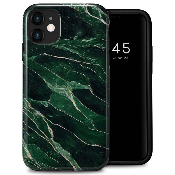 Selencia Coque arrière Vivid Tough iPhone 11 - Chic Marble Quartz