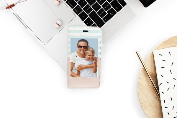 Concevez votre propre housse portefeuille Samsung Galaxy S10e - Blanc