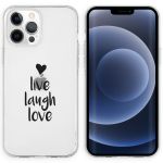 imoshion Coque Design iPhone 13 Pro - Live Laugh Love