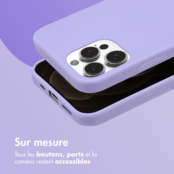 imoshion Coque Couleur Apple iPhone 12 (Pro) - Tropical Violet