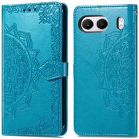 imoshion Etui de téléphone portefeuille Mandala OnePlus Nord 4 - Turquoise