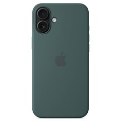 Apple Coque en silicone MagSafe Apple iPhone 16 Plus - Lake Green