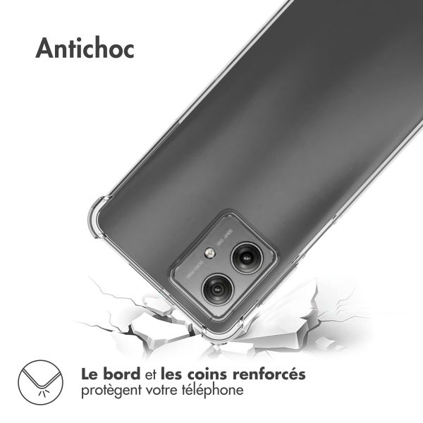 imoshion Coque antichoc Motorola G54 - Transparent