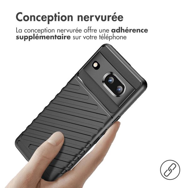 imoshion Coque Arrière Thunder Google Pixel 7 - Noir