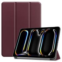 imoshion Coque tablette Trifold Apple iPad Pro 11 (2025) M5 / (2024) M4 - Bordeaux