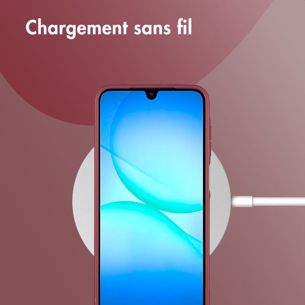 imoshion Coque Couleur Samsung Galaxy A17 - Wine Red