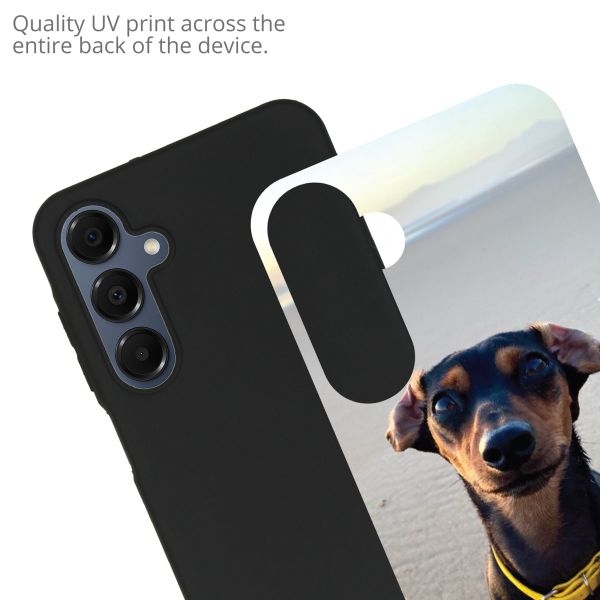 Concevez votre propre coque en gel Samsung Galaxy A16 - Noir