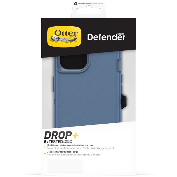 OtterBox Coque Defender Rugged iPhone 15 - Baby Blue Jeans