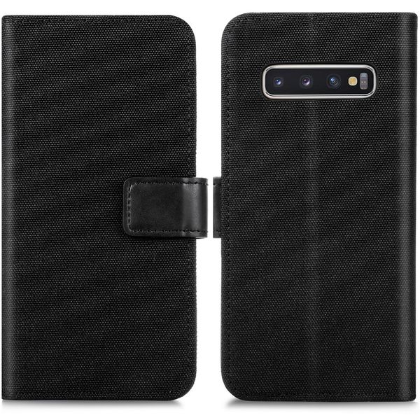 imoshion Étui de téléphone portefeuille Canvas Luxe Galaxy S10