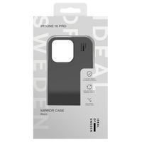 iDeal of Sweden Coque arrière Mirror Apple iPhone 16 Pro - Mirror Black