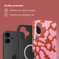 Selencia Coque arrière Vivid avec MagSafe Apple iPhone 16 - Moo’d Blush Pink