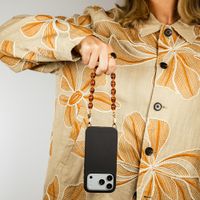 Selencia Coque arrière Rivièra avec MagSafe avec crochets amovibles iPhone 12 / 12 Pro - Velvet Black