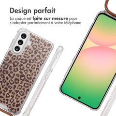 imoshion Coque Design avec cordon Samsung Galaxy A56 - Leopard Mood