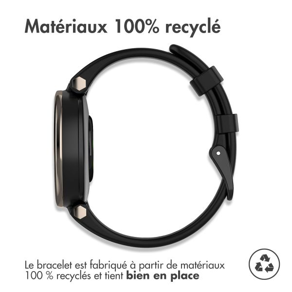 imoshion Bracelet en silicone Garmin Lily - Noir