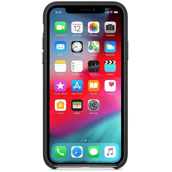 Apple Coque Leather iPhone Xs