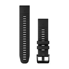 Garmin Bracelet QuickFit® en silicone  - Connexion Garmin 26 mm - Noir