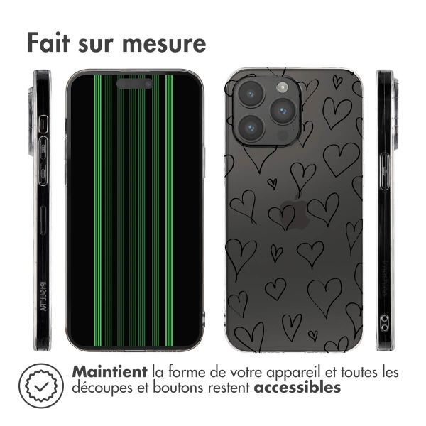 imoshion Coque Design Apple iPhone 15 Pro Max - Hearts