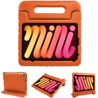 imoshion Coque kidsproof avec poignée iPad Mini 7 (2024) / iPad Mini 6 (2021) - Orange