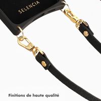 Selencia Cordon de téléphone crossbody - Noir
