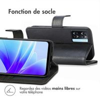 imoshion Étui de télephone portefeuille Oppo A57(s) - Noir