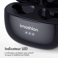 imoshion ﻿Écouteurs Aura - Écouteurs sans fil - Écouteurs sans fil Bluetooth - Noir