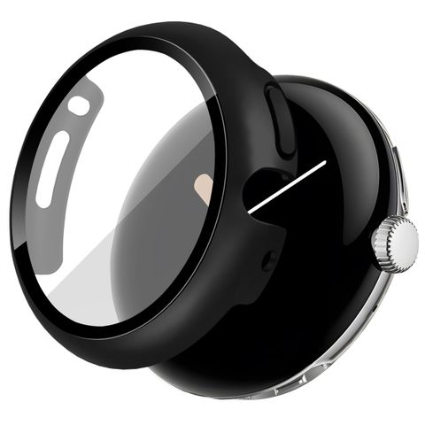 imoshion Coque rigide à couverture complète Google Pixel Watch / Watch 2 / Watch 3 (41 mm) - Noir