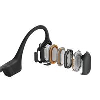 Shokz OpenRun Pro - Modèle standard - Écouteurs sans fil Open-Ear - Conduction osseuse - Black