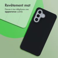 imoshion Coque Couleur Samsung Galaxy A57 (5G) - Noir