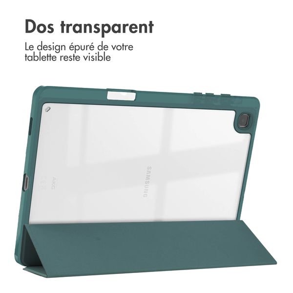 imoshion Coque tablette rigide Trifold Samsung Galaxy Tab S6 Lite (2020/2022/2024) - Vert