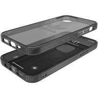 adidas Originals Coque Protective Clear iPhone 12 (Pro) - Smokey Black