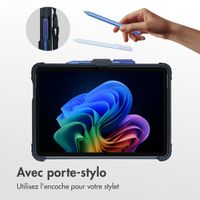 Accezz Coque Rugged avec support Microsoft Surface Pro 12 - Noir