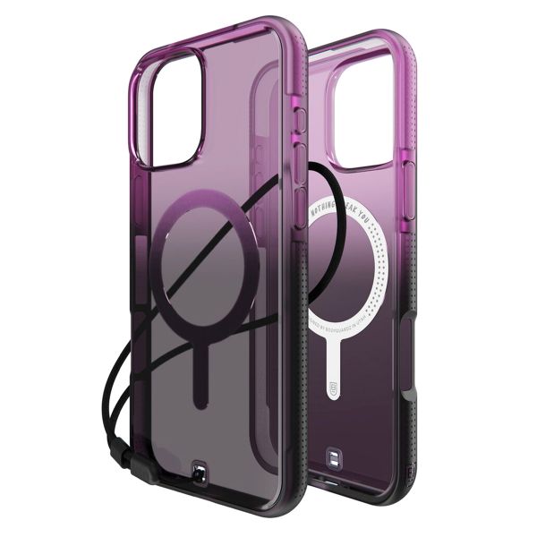 BodyGuardz Coque Ace Pro MagSafe iPhone 16 Pro Max - Purple Ombre