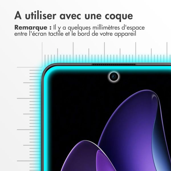 Accezz Protection d'écran en verre trempé Oppo Reno 13 F