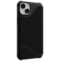UAG Etui de télephone portefeuille Metropolis Apple iPhone 14 Plus - Kevlar Black