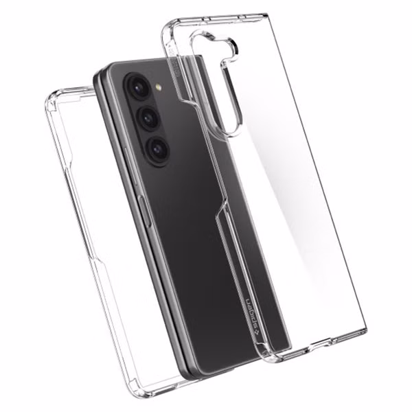 Spigen Coque Crystal Hybrid Samsung Galaxy Z Fold 5 - Transparent