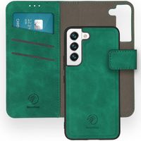 imoshion Etui de téléphone de luxe 2-en-1 amovible Samsung Galaxy S22 - Vert foncé