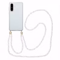 imoshion Coque avec dragonne + bracelet Samsung Galaxy A56 - Perles Cœurs